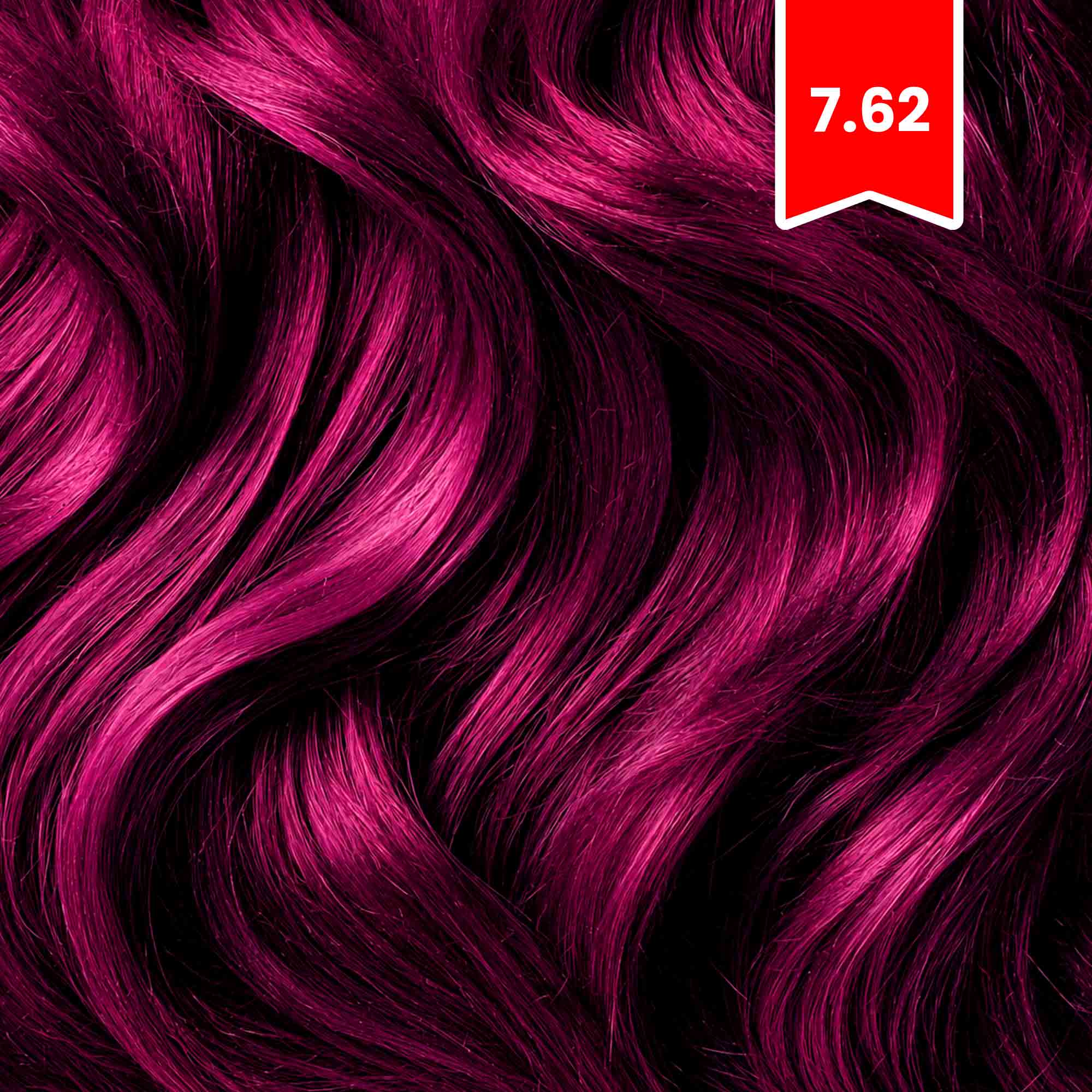 Tinte CPC 7.62 Rubio Medio Rojo Púrpura x50ml by Meicy's