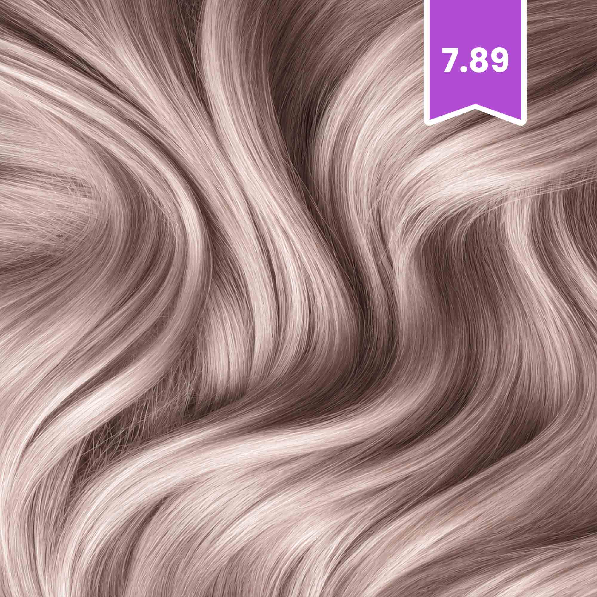 Tinte Keraton Permanente 7.89 Rubio Medio Gris Nube x60ml by Meicy's