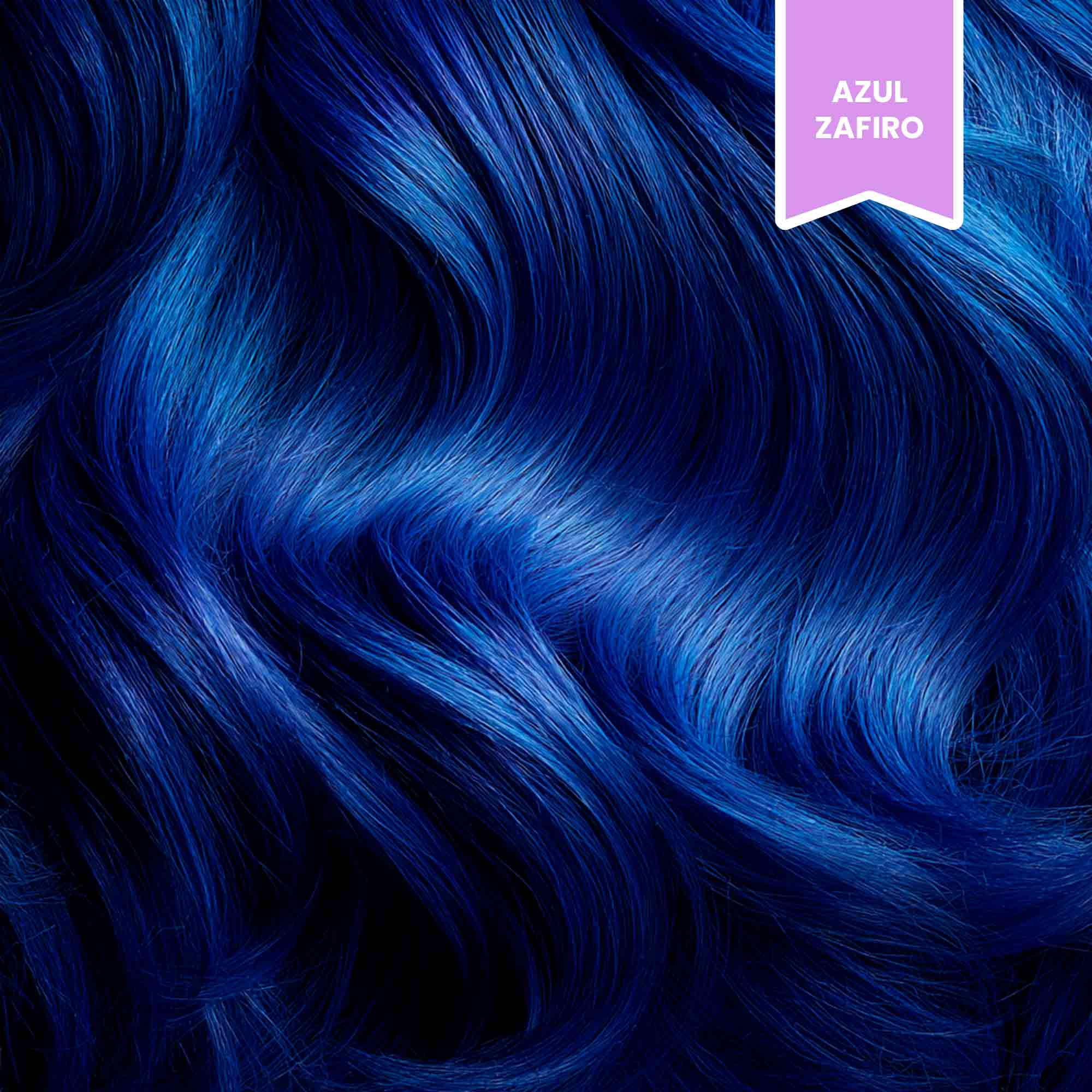 Tinte Meicy's Professional Colors Tono Fantasía Azul Zafiro x75ml