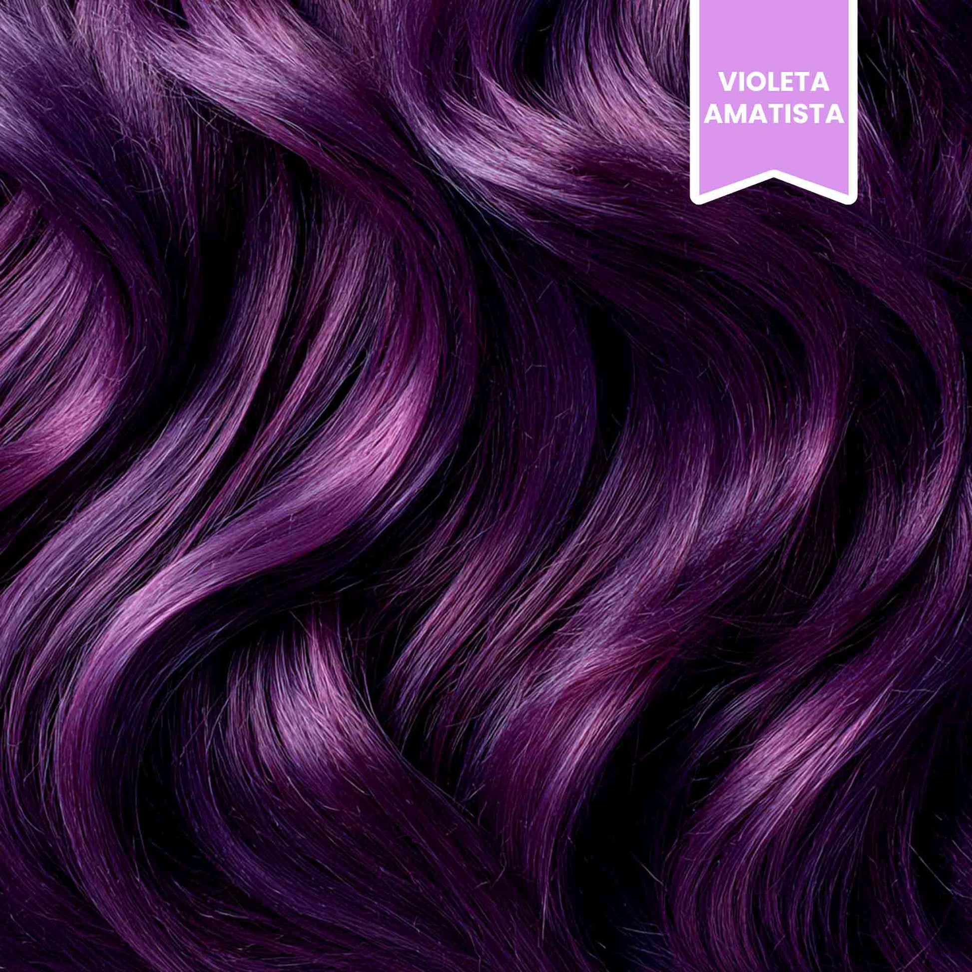 Tinte Meicy's Professional Colors Tonos Fantasía Violeta Amatista x75ml