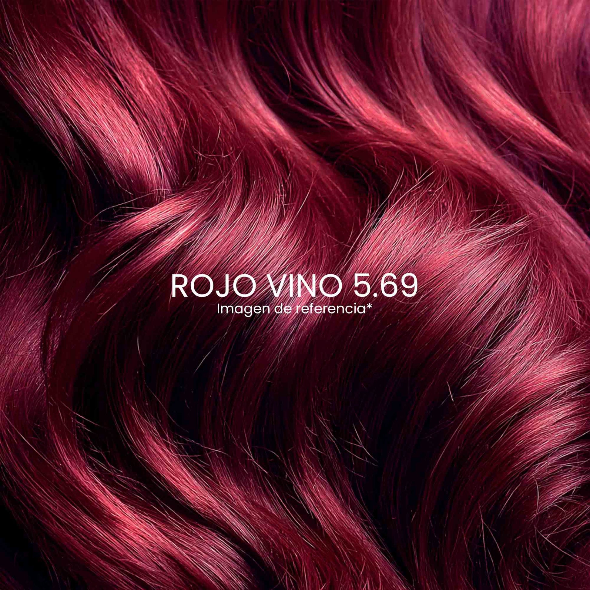 Tinte Meicys Professional Colors 5.69 Rojo Vino x75ml