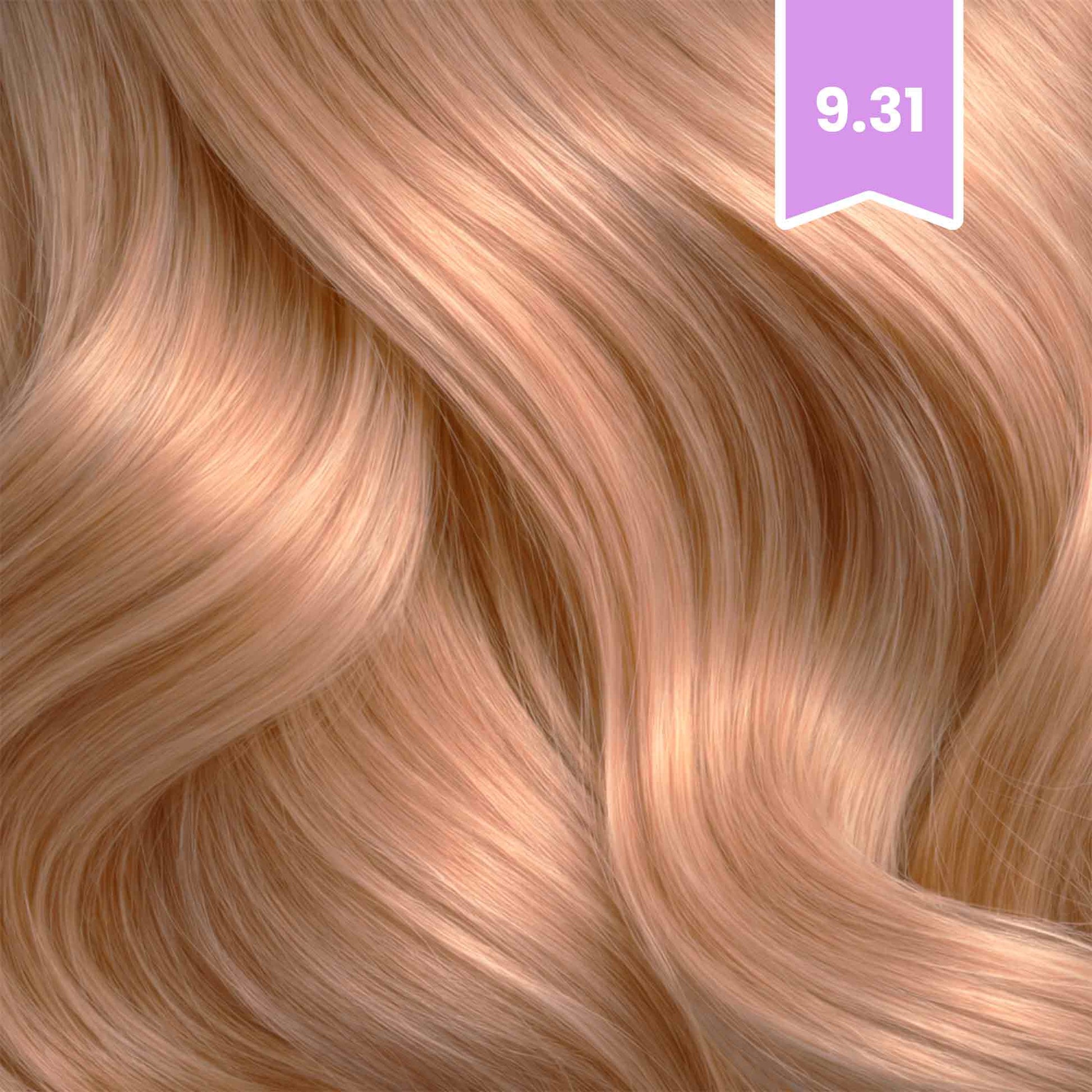 Tinte Meicys Professional Colors 9.31 Rubio Muy Claro Dorado x75ml