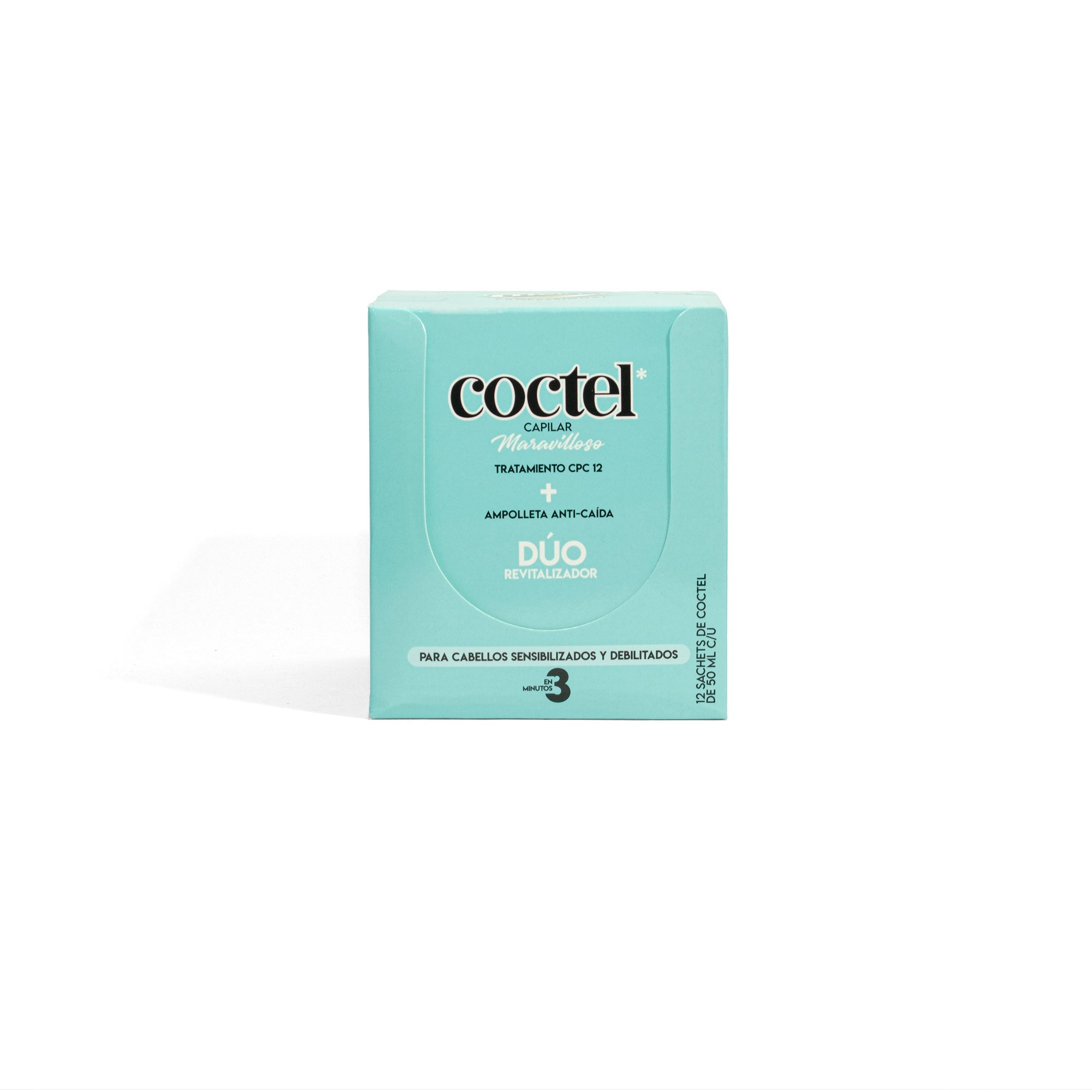 Coctel Maravilloso Reparador Anticaída Display x50 ml (12 unidades)