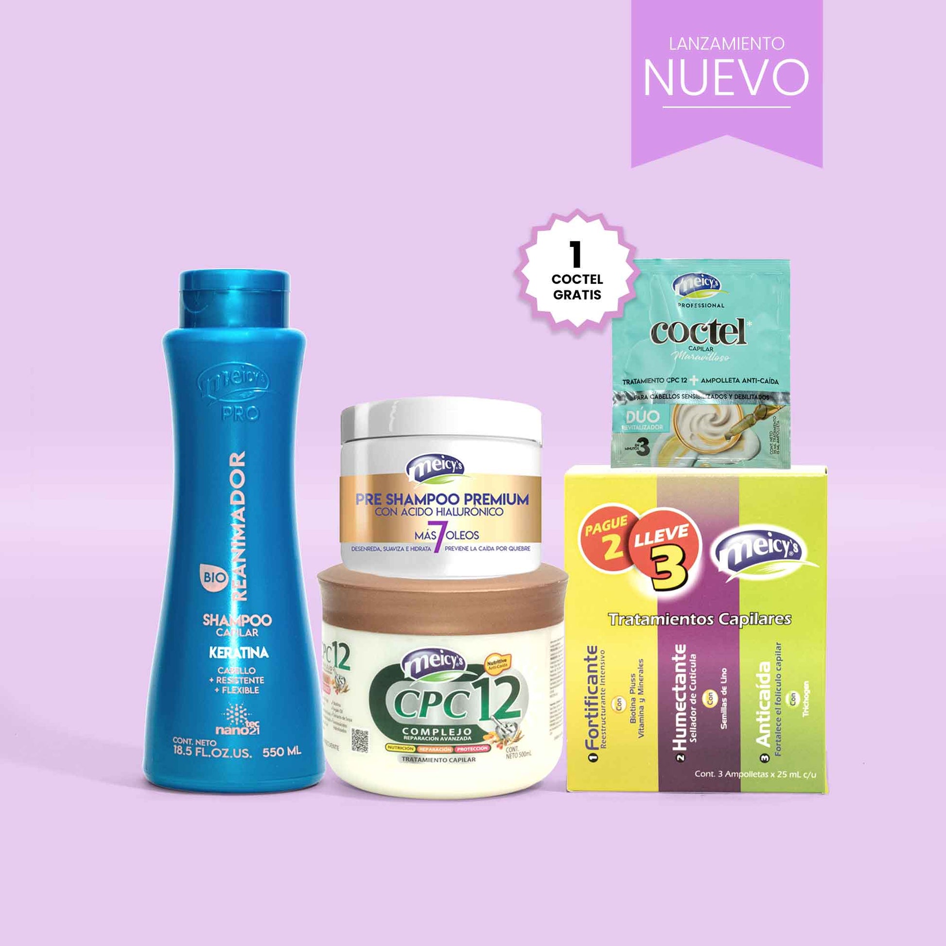 Kit Nutrición Intensiva Meicy's