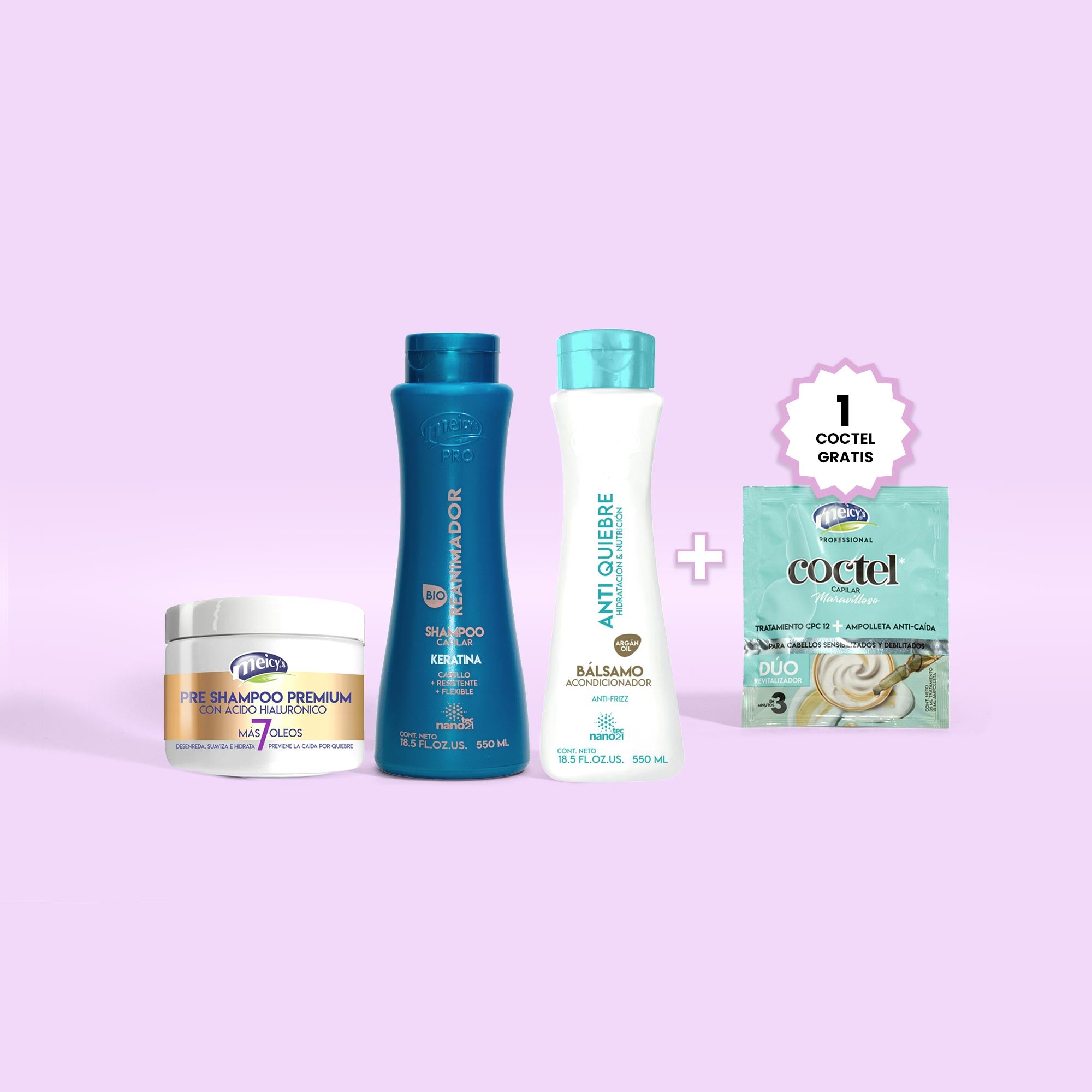 Kit Reanimador Meicys x1350ml