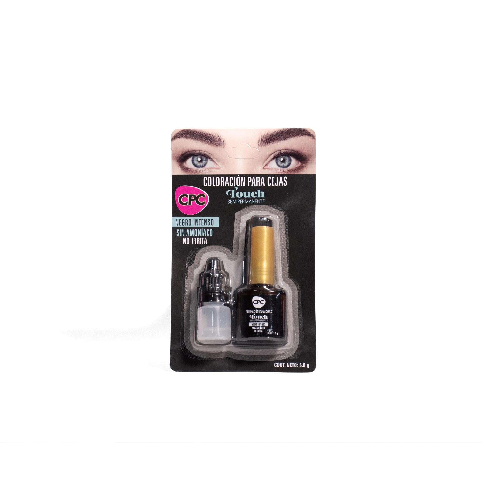 Kit Tinte para Cejas Negro Intenso x4.5ml