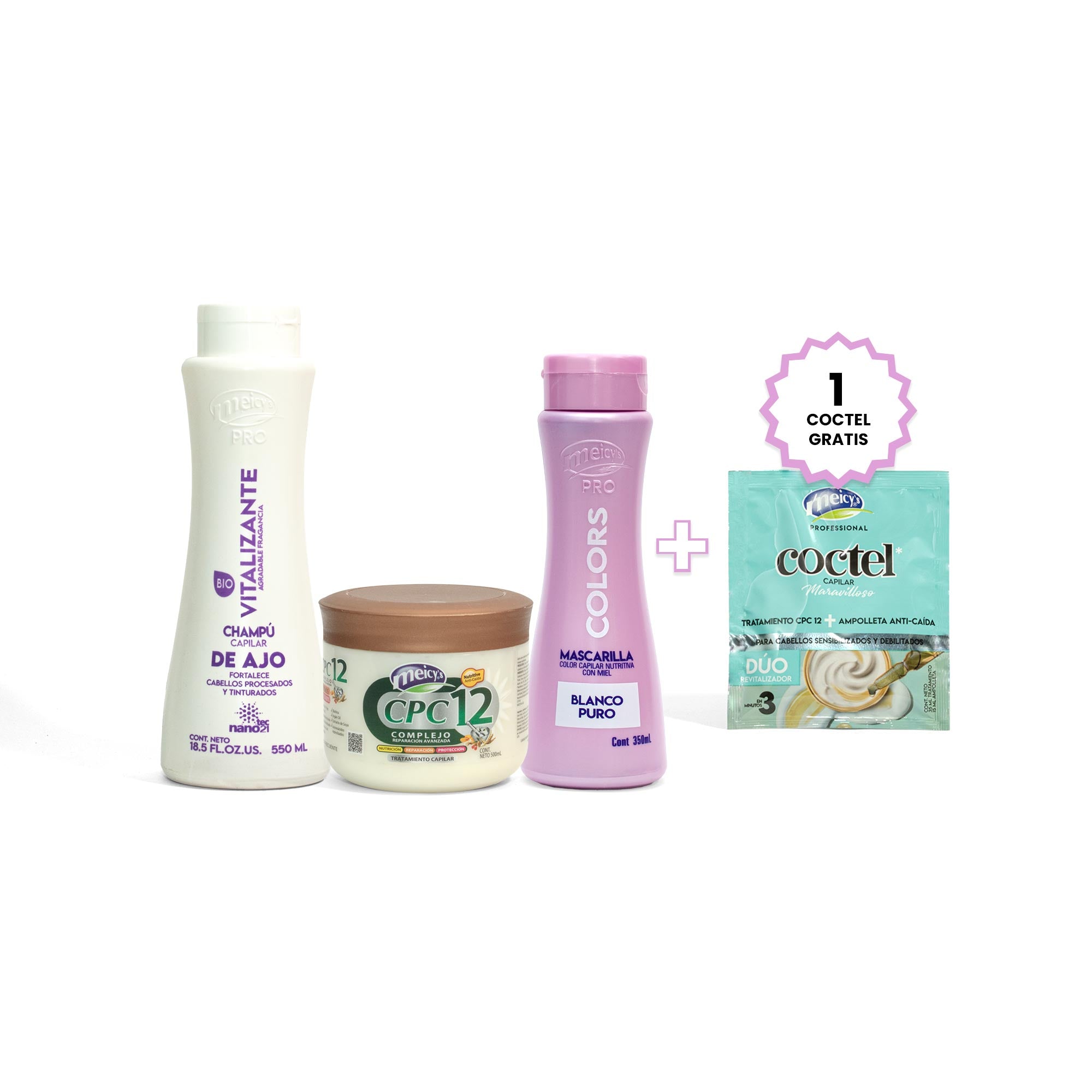 Kit Tratamiento Post Color Meicys