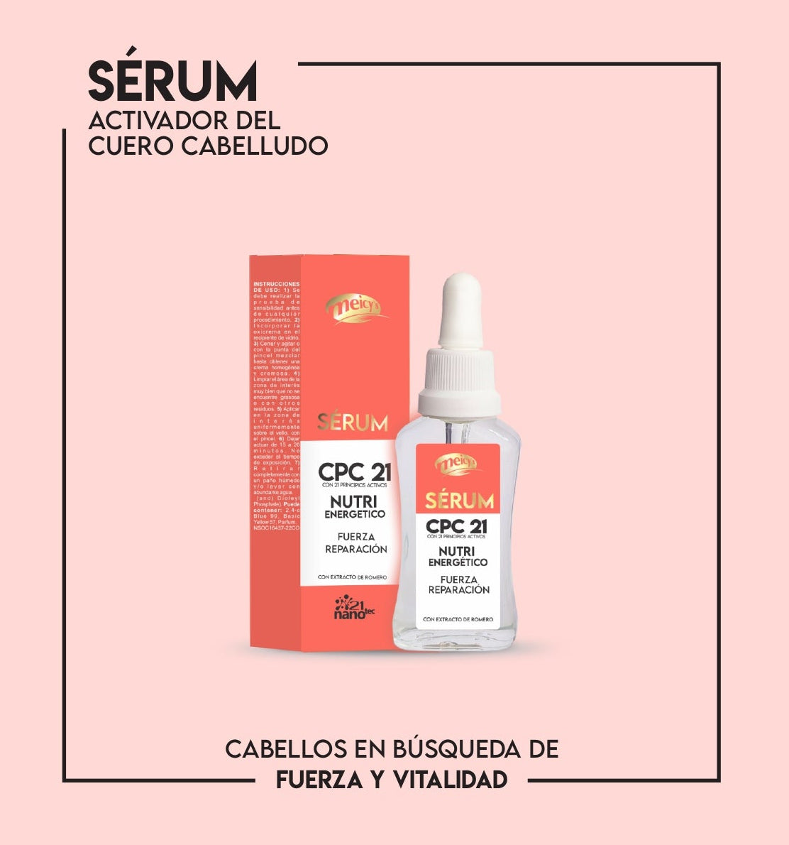 Sérum CPC 21 Nutri Energético Meicy's