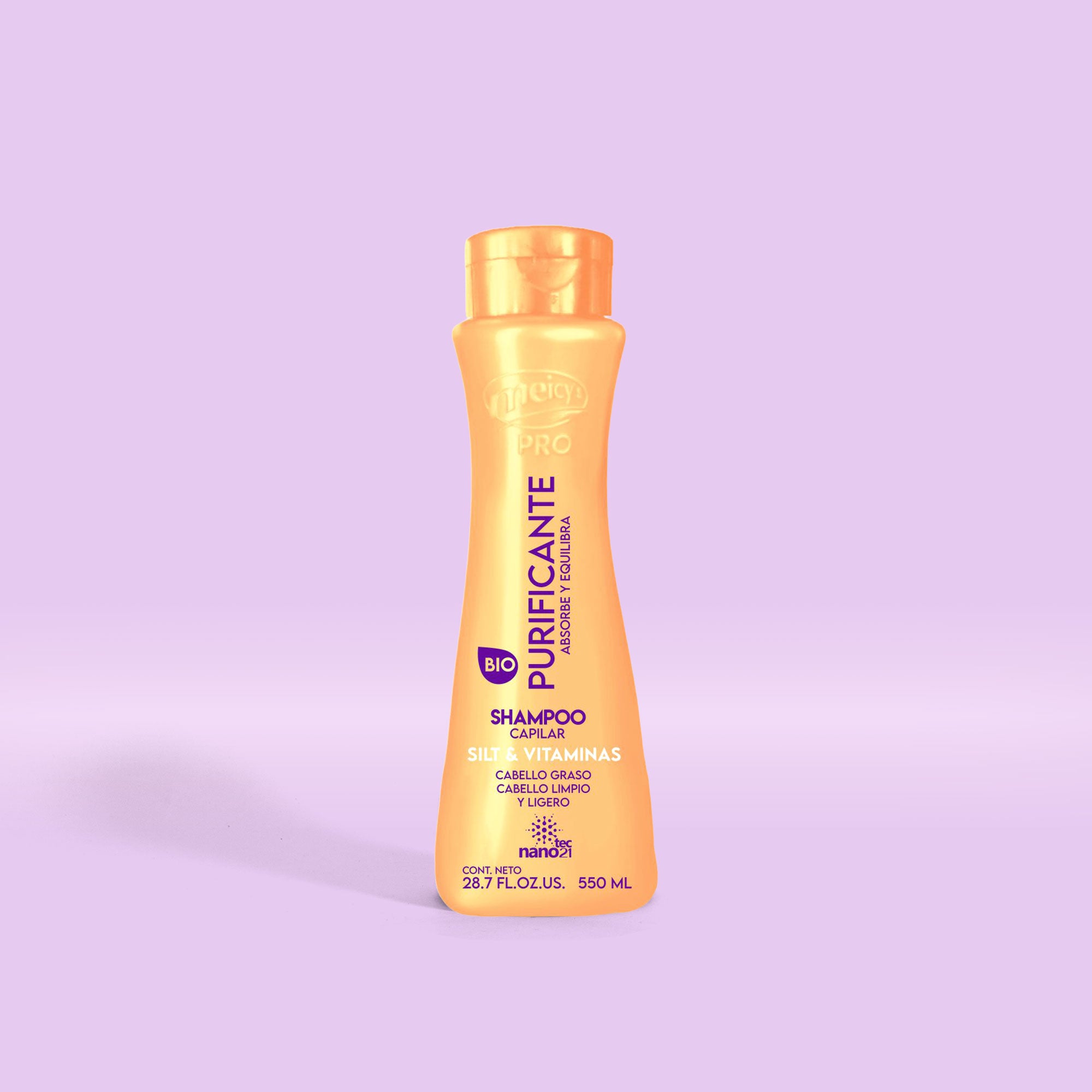 Shampoo Purificante Silt & Vitaminas Meicy's