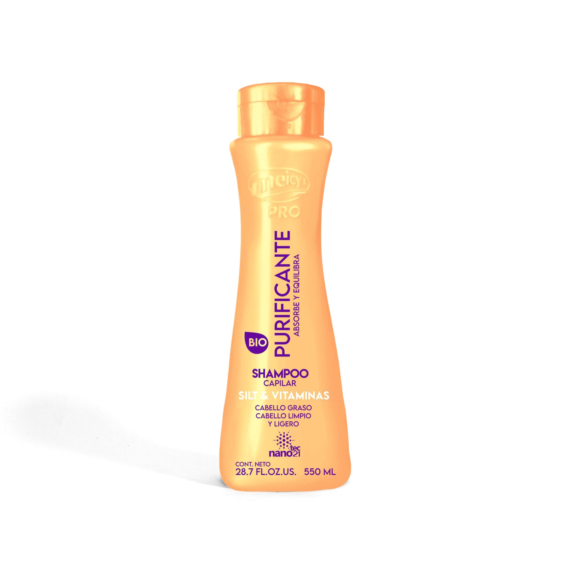 Shampoo Purificante Silt & Vitaminas Meicy's