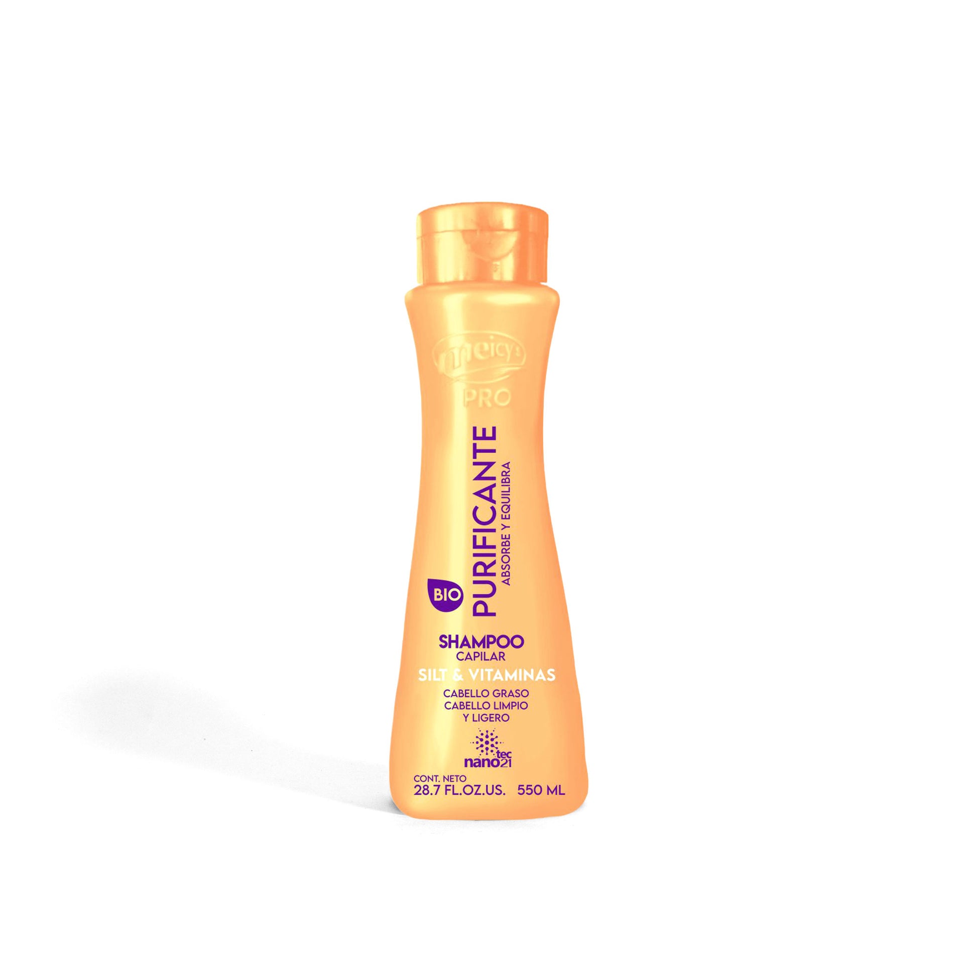 Shampoo Purificante Silt & Vitaminas Meicy's