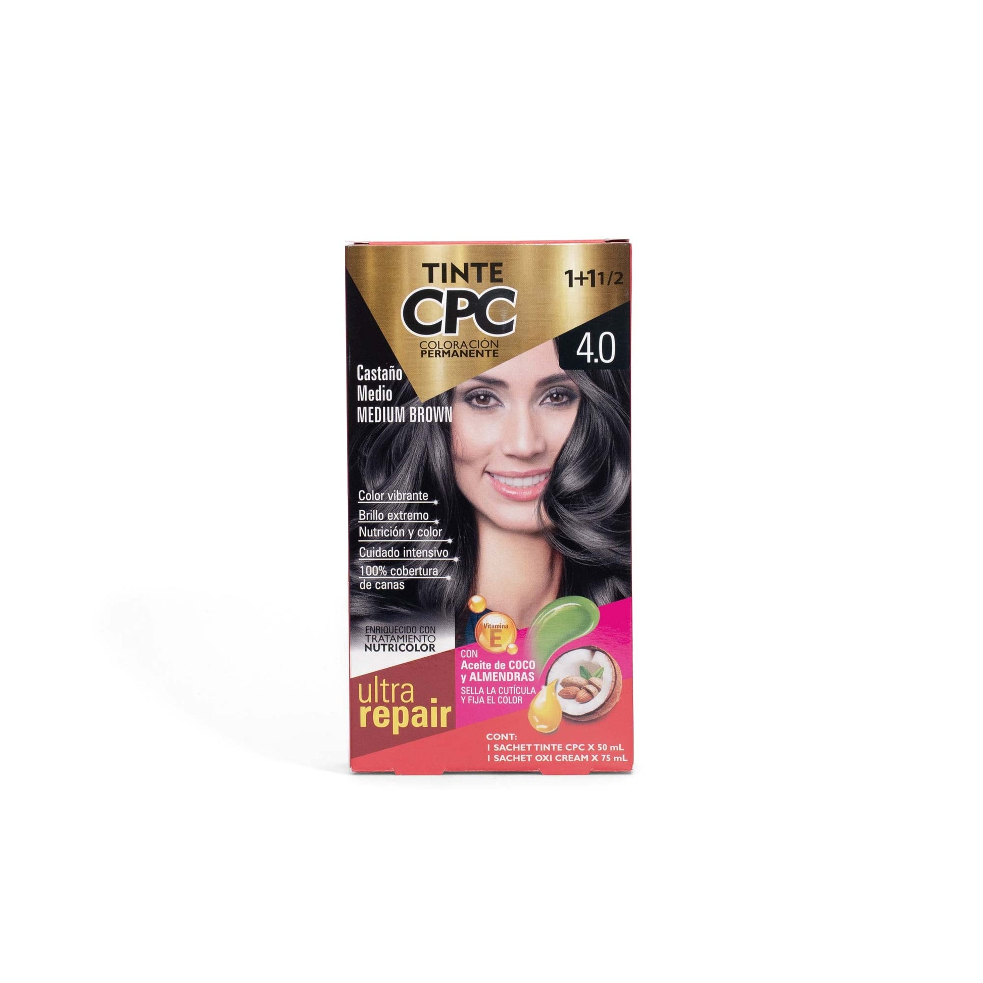 Tinte CPC 4.0 Castaño Medio x50ml by Meicy's