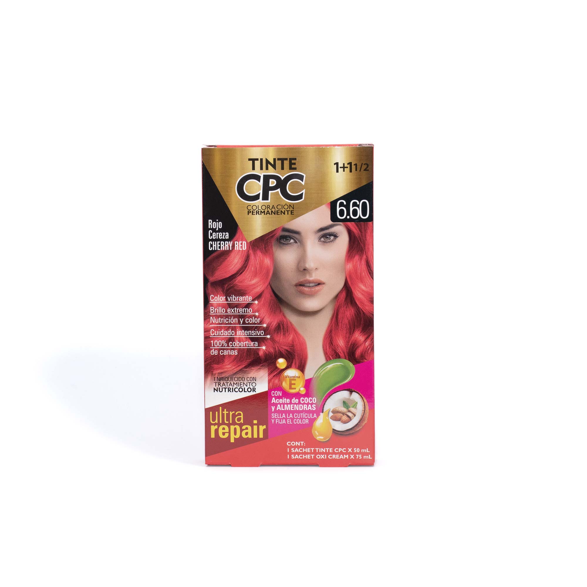 Tinte CPC 6.60 Rojo Cereza x50ml