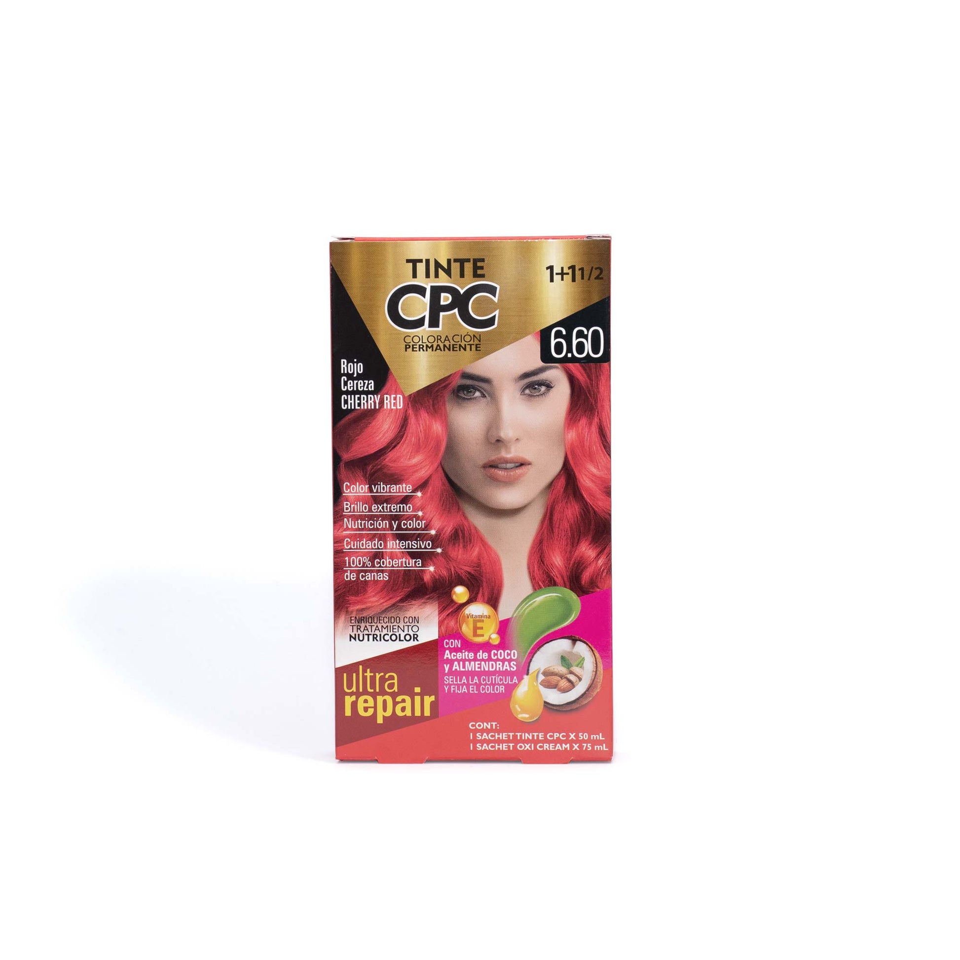 Tinte CPC 6.60 Rojo Cereza x50ml