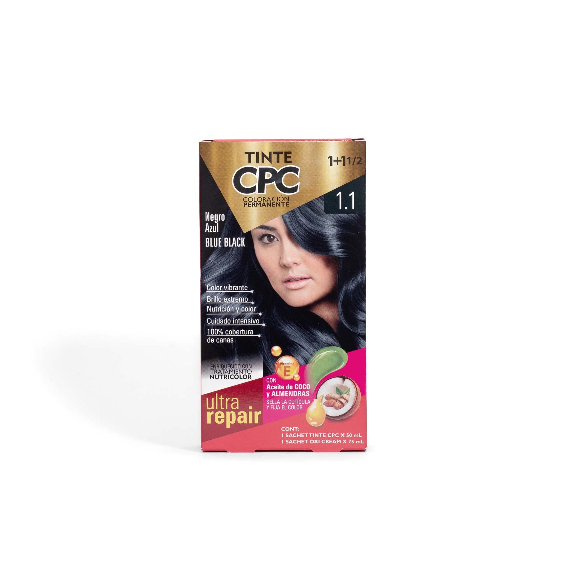 Tinte CPC 1.1 Negro Azul x50ml by Meicy's