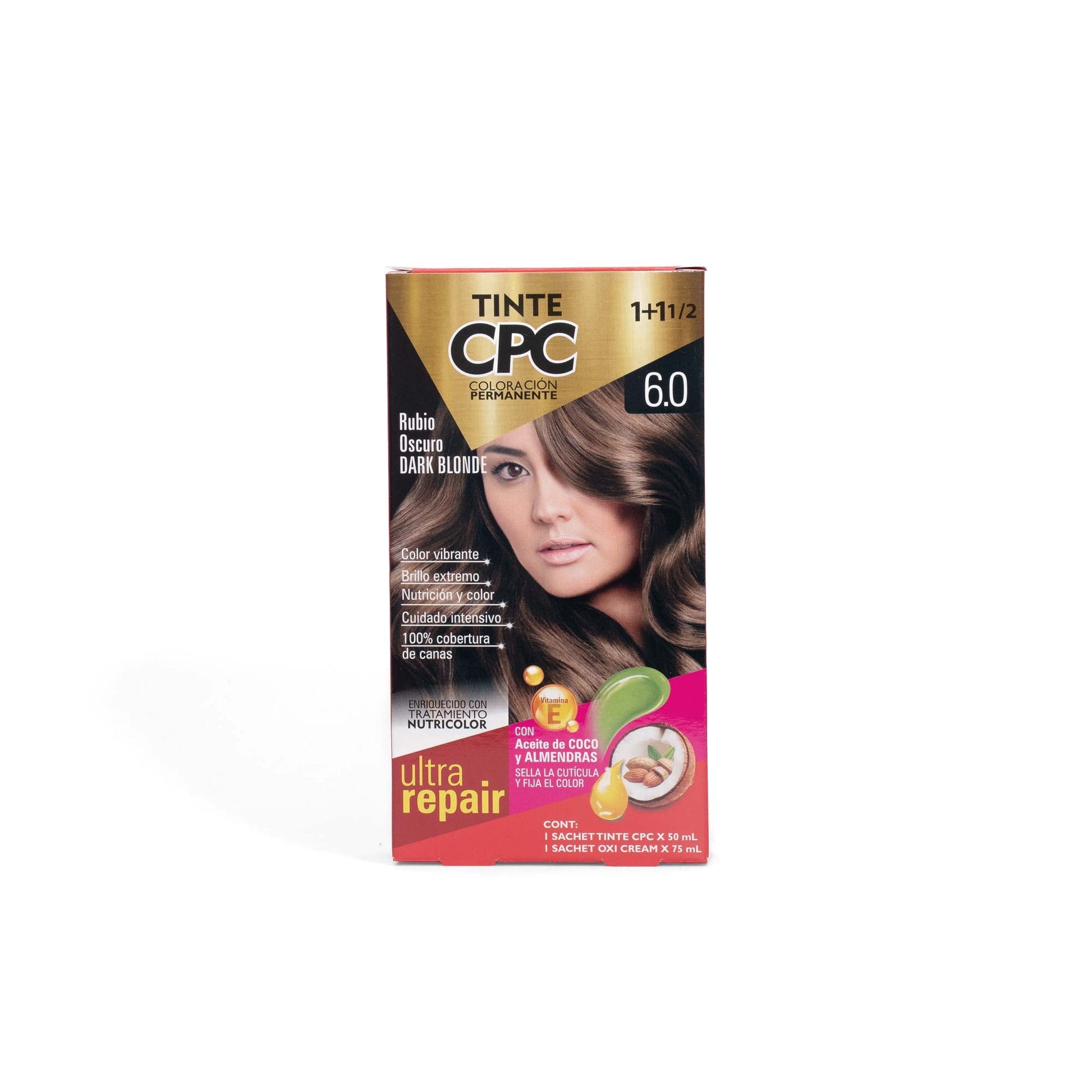 Tinte CPC 6.0 Rubio Oscuro x50ml by Meicy's