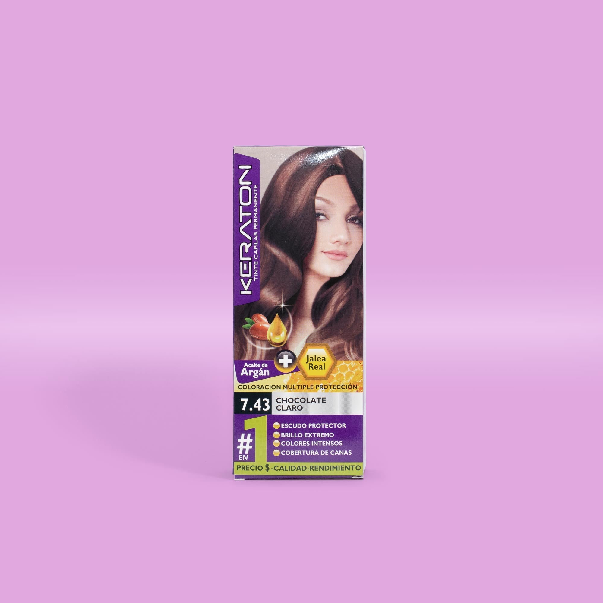 Tinte Keraton Avellana y Chocolates