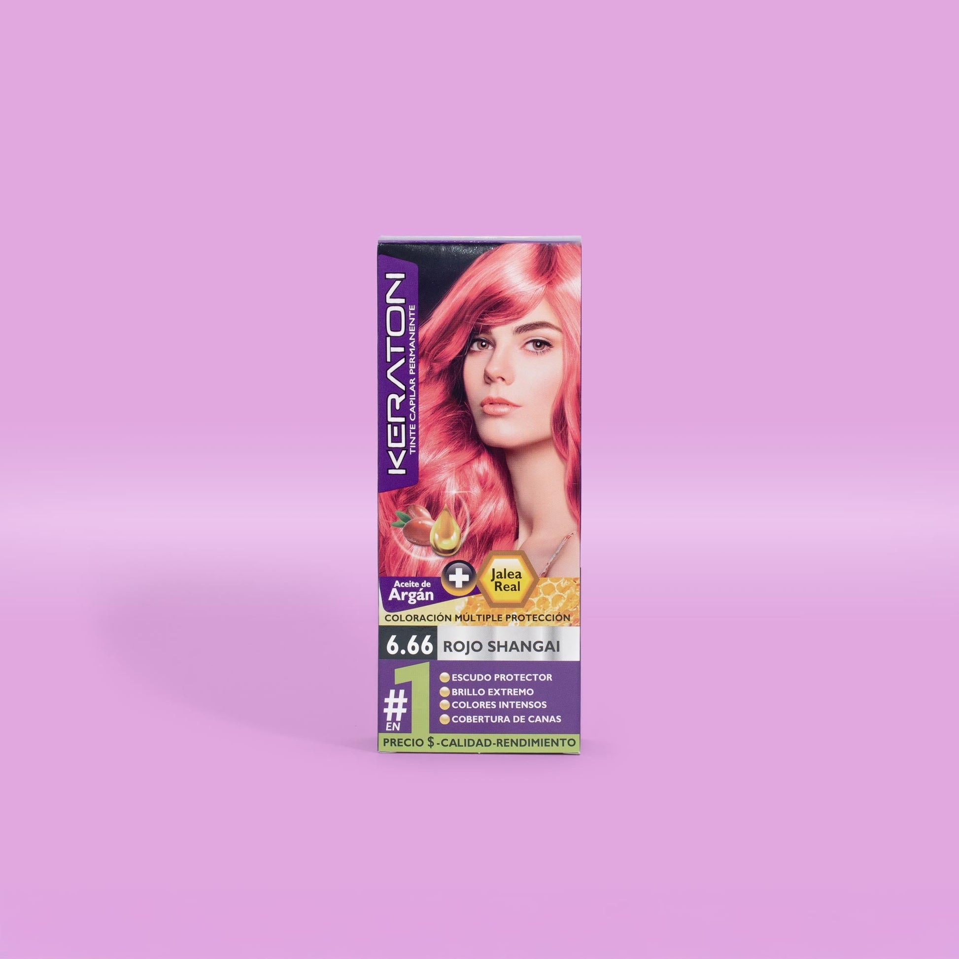 Tinte Keraton Cobrizos y Rojos