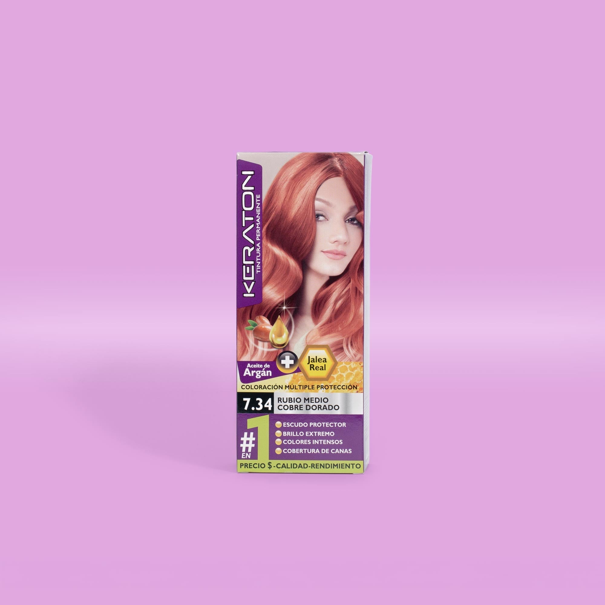 Tinte Keraton Cobrizos y Rojos
