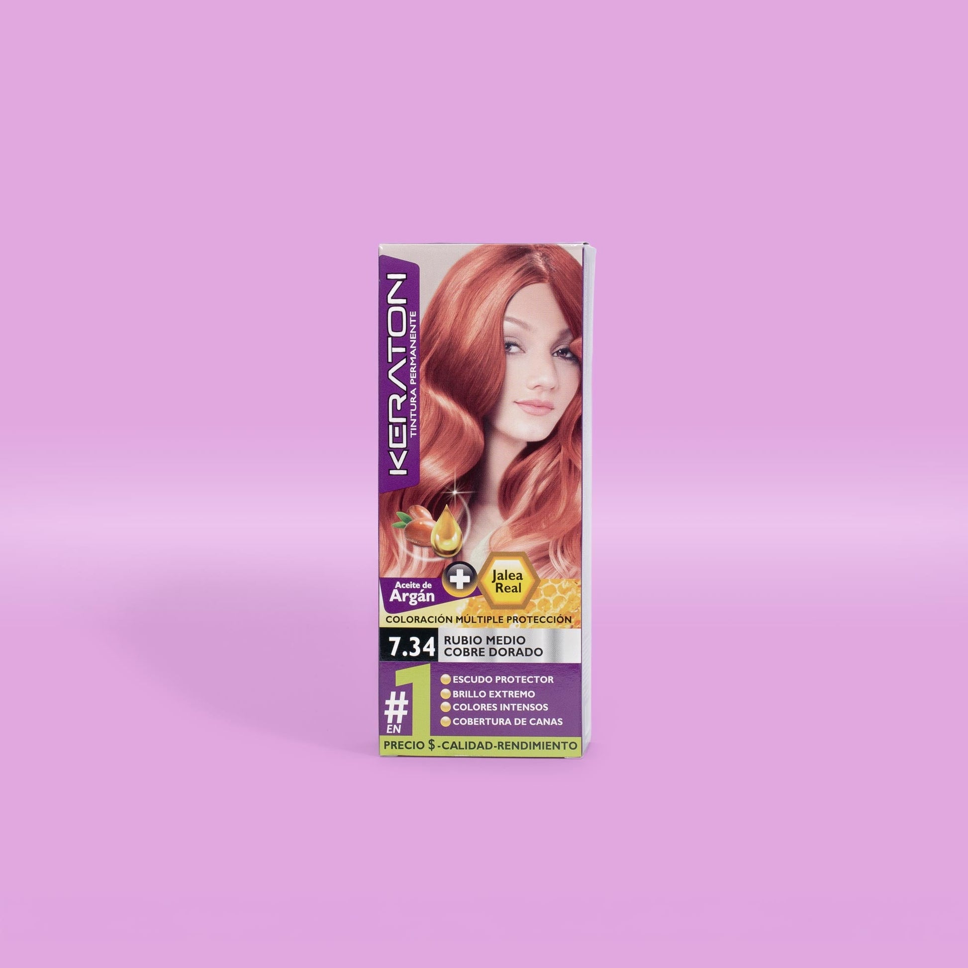 Tinte Keraton Cobrizos y Rojos