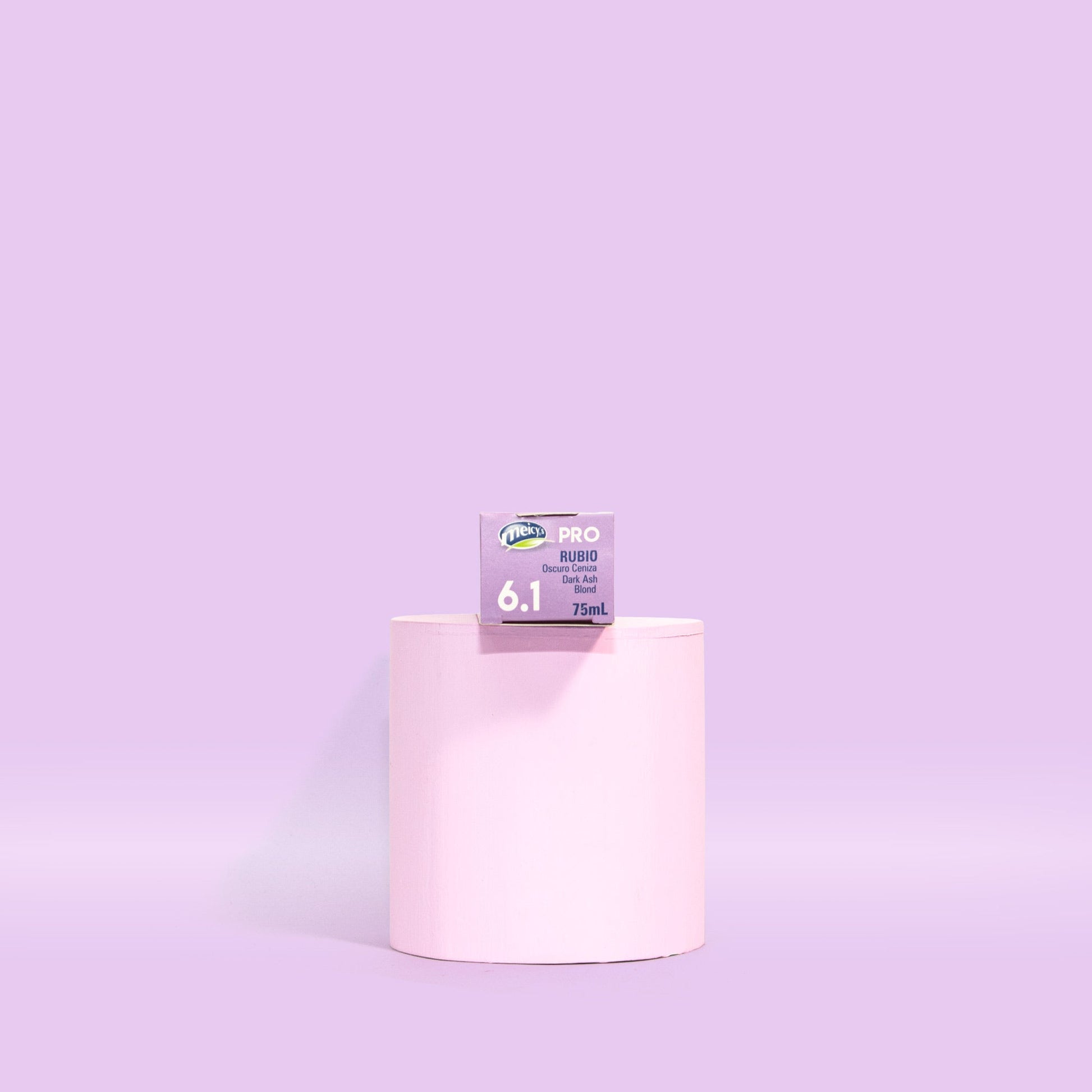 Tinte Meicys Professional Colors 6.1 Rubio Oscuro Ceniza x75ml