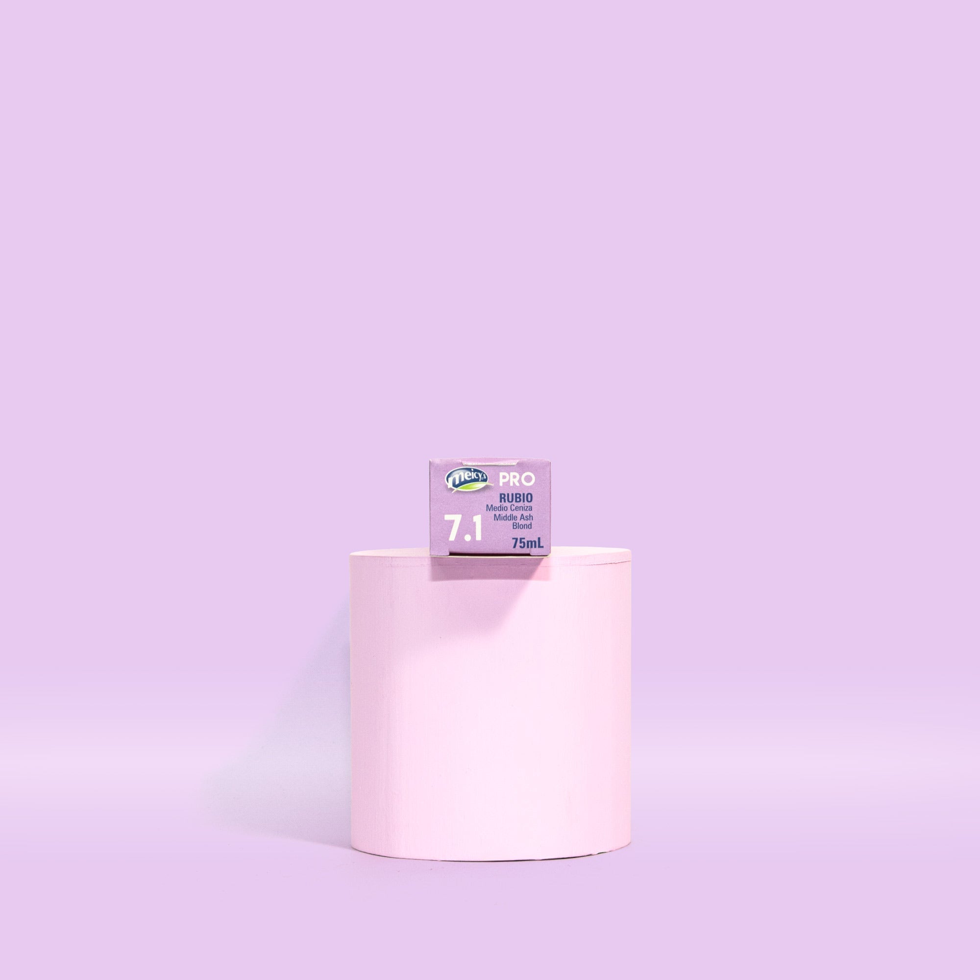 Tinte Meicys Professional Colors 7.1 Rubio Medio Ceniza x75ml