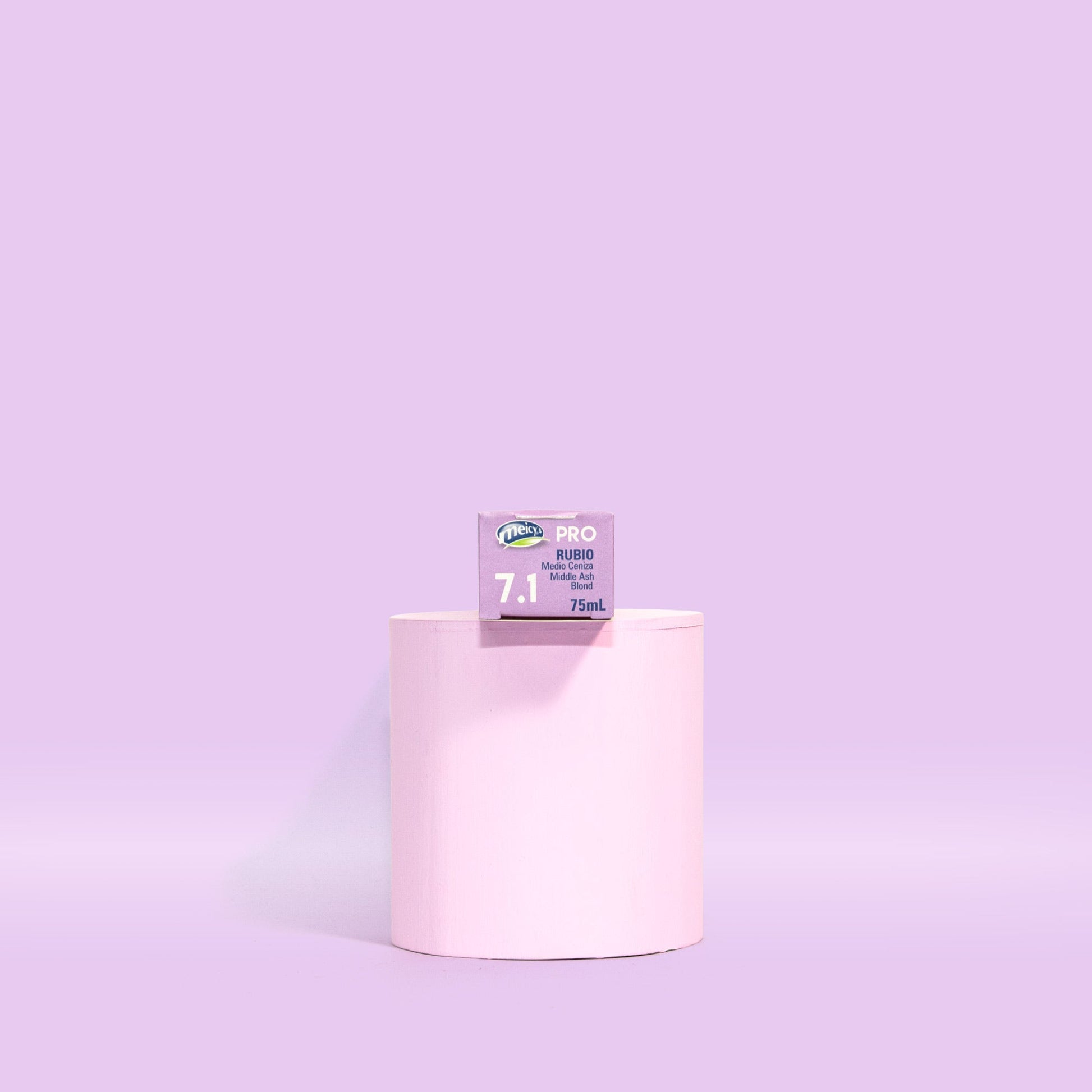 Tinte Meicys Professional Colors 7.1 Rubio Medio Ceniza x75ml