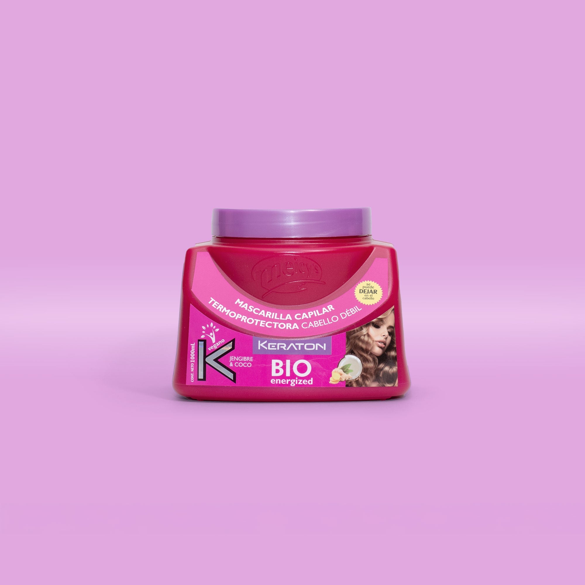 Tratamiento para cabello seco con jengibre y coco