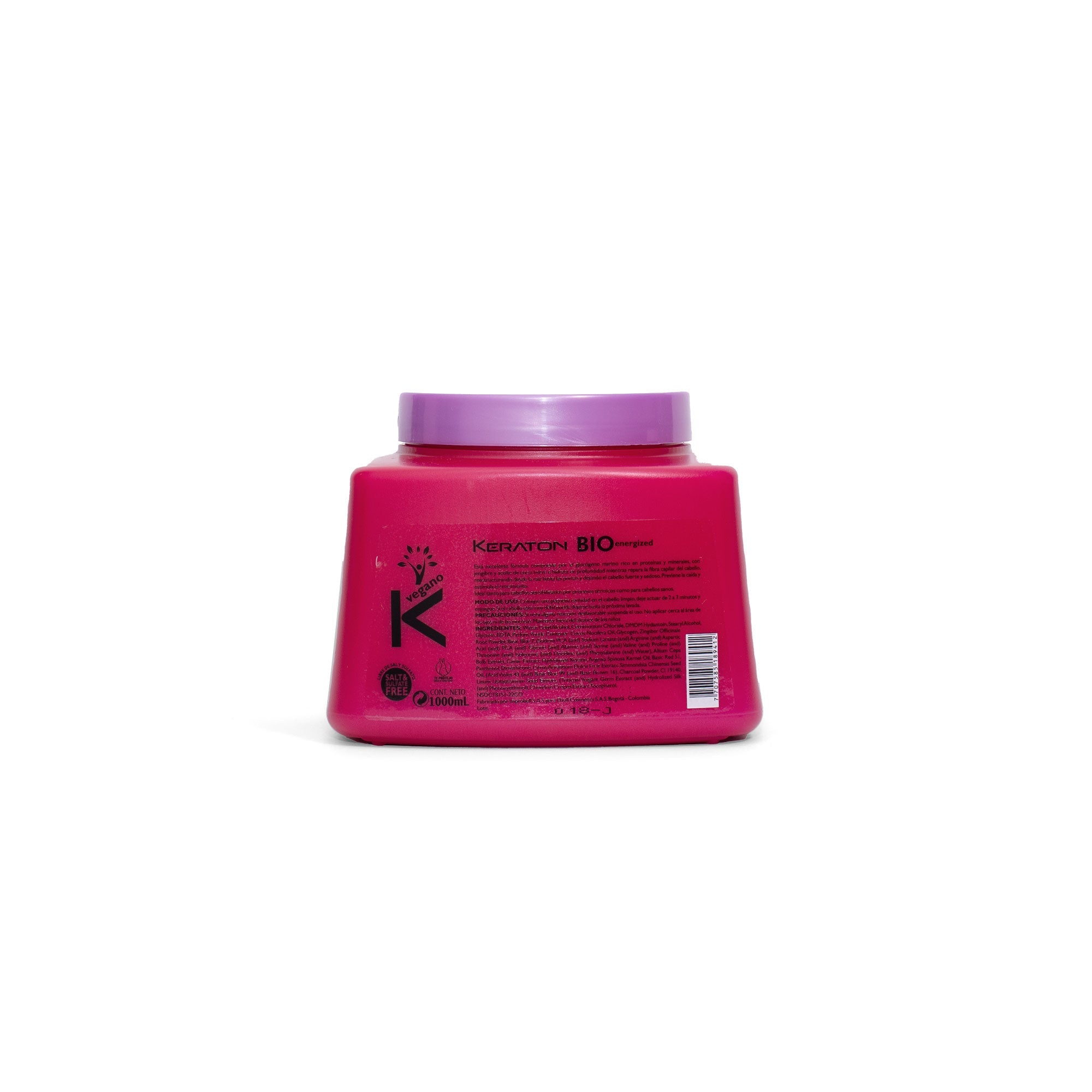 Tratamiento Bioenergized Jengibre y Coco x1000ml