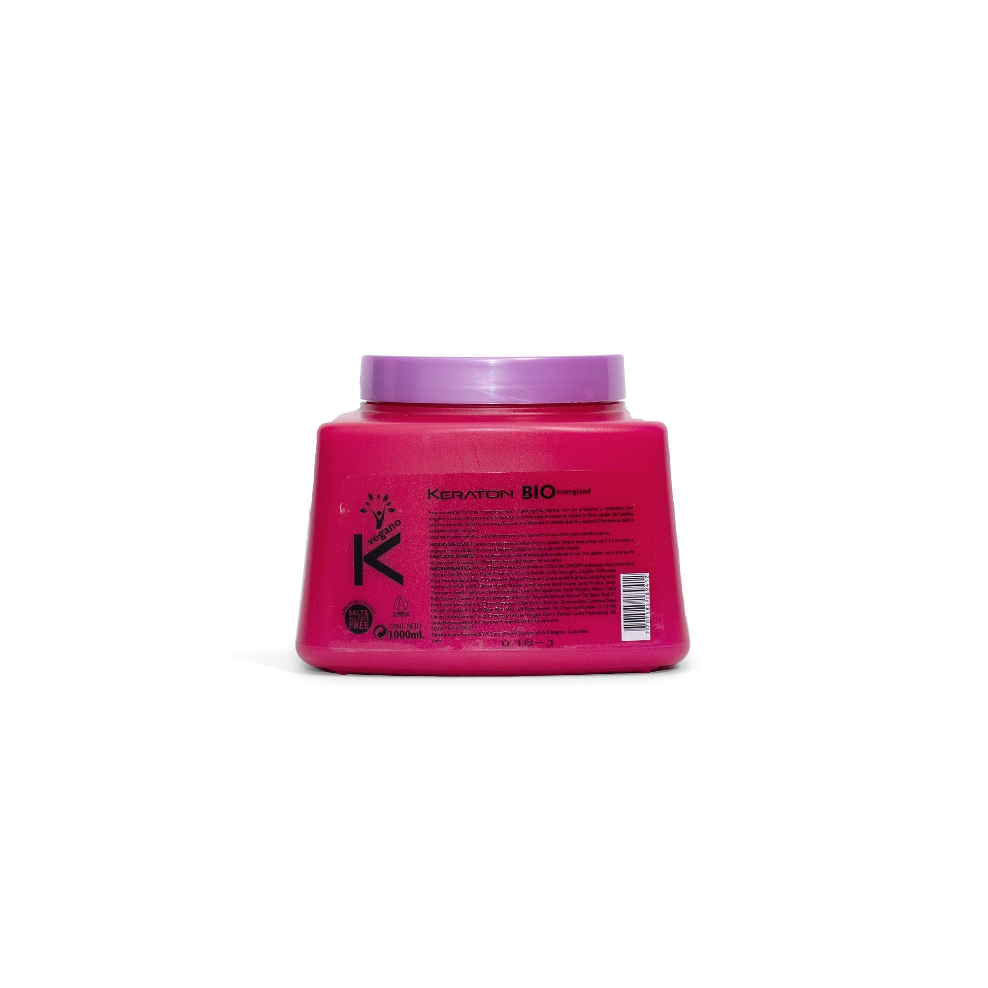 Tratamiento Cabello Débil Jengibre y Coco Keraton by Meicy's
